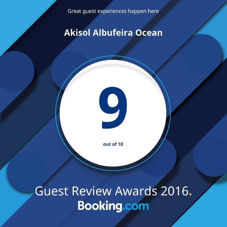 Апартаменты Akisol Olhos De Agua Ocean Албуфейра Экстерьер фото